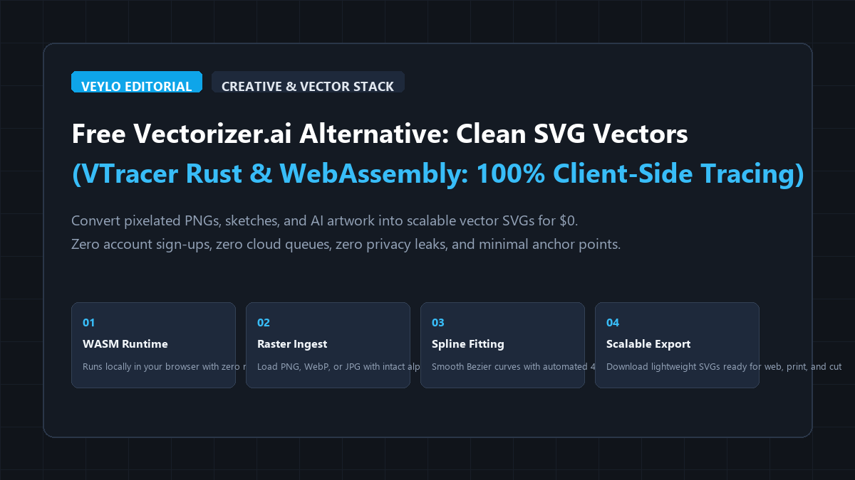Free Vectorizer.ai Alternative: Clean SVG Vectors with VTracer