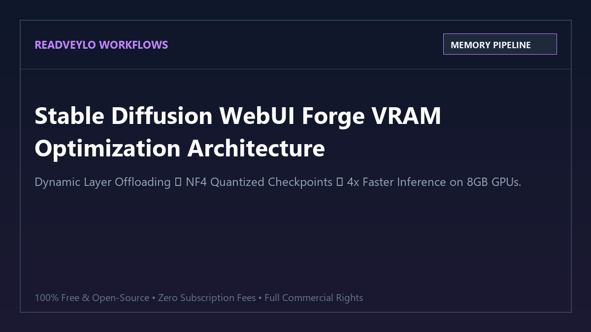 Stable Diffusion WebUI Forge Memory Architecture