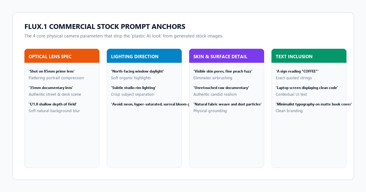 Flux.1 Commercial Stock Prompt Anchors